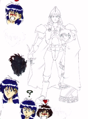 Dragonmaster Lou & Diana by TearDragon