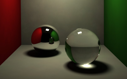 Photon mapping example